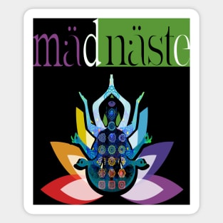 madnaste lotus Sticker